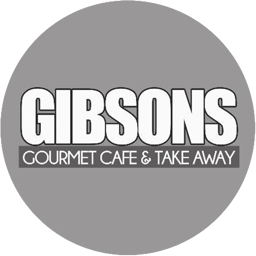 Gibson’s Gourmet Takeaway  logo.